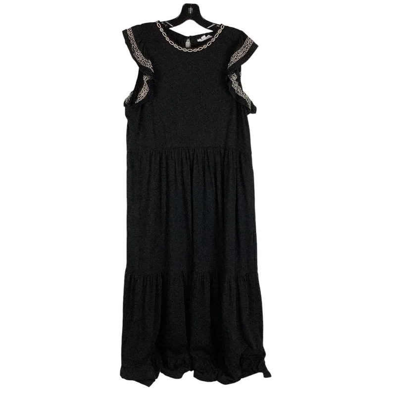 Dress Casual Maxi By Thml In Black, Size: L