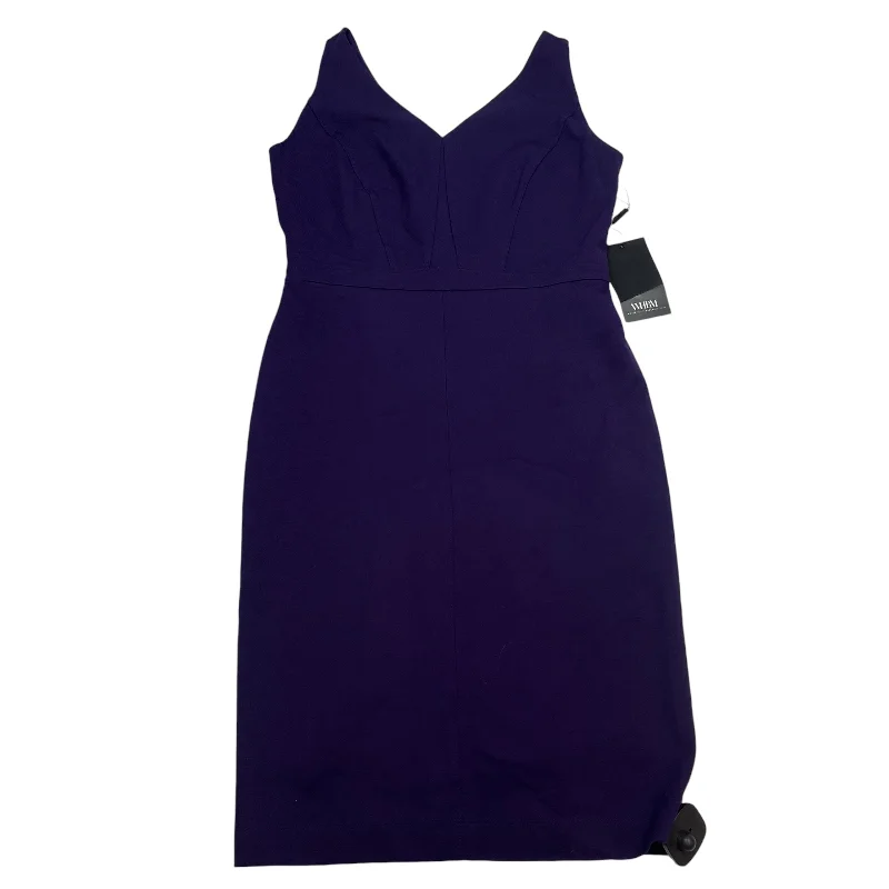 Dress Party Midi By White House Black Market In Purple, Size: S