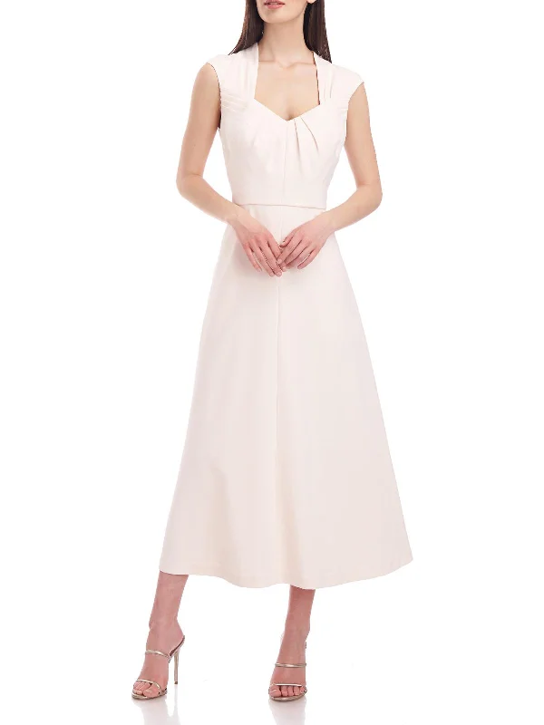 Jasmine Womens Cap Sleeve Long Cocktail and Party Dress