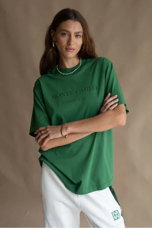 Monte Dark Green Tee