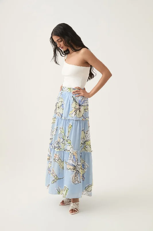 Romantica Voile Midi Skirt