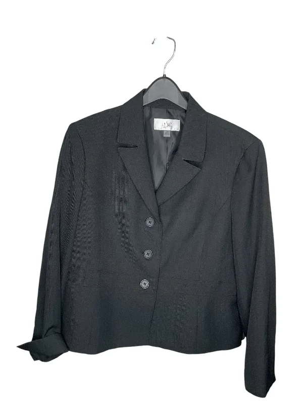 Blazer By Le Suit In Black, Size: 16petite