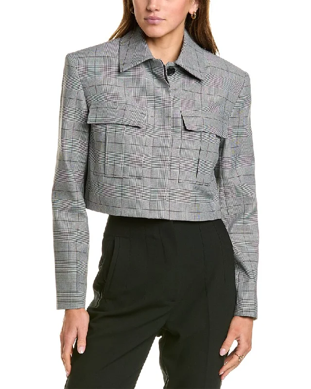 BCBGMAXAZRIA Cropped Jacket