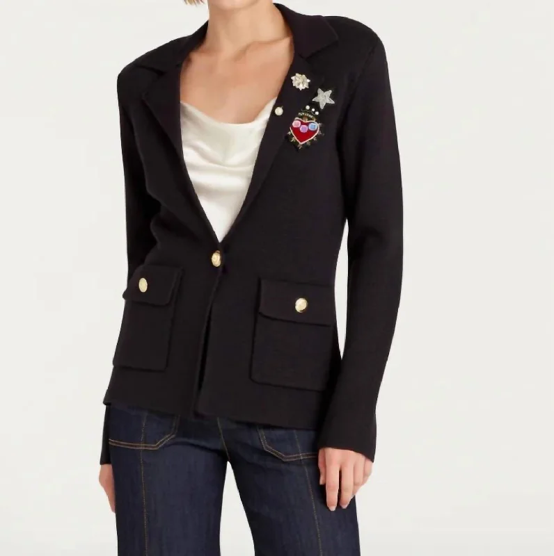 Laynee Blazer In Black